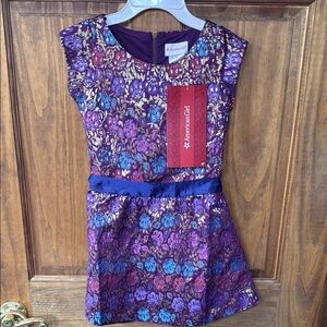 American Girl Multicolor Formal Kids Dress